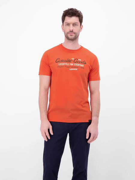 Футболка короткий рукав с принтом Lerros