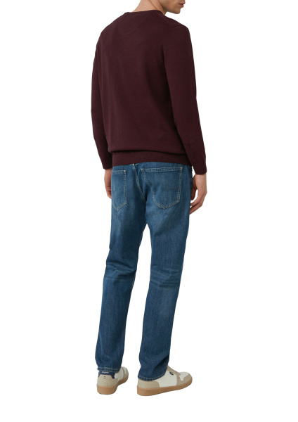 Базовый хлопковый джемпер с V-горлом S.Oliver