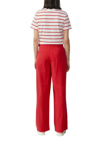 Широкие брюки из вискозной смеси с тканевым поясом S.Oliver 