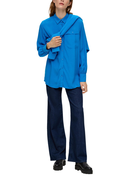 Удлиненная блузка из вискозы S.Oliver