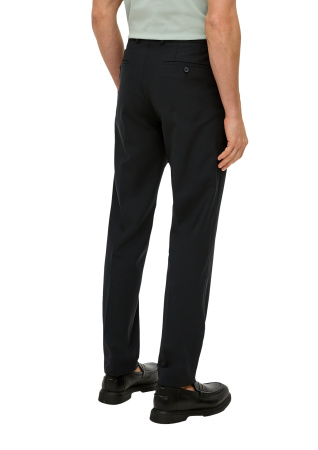 Классические брюки с шерстью черные S.Oliver