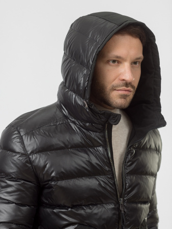 Пуховик черного цвета BJORG Avi