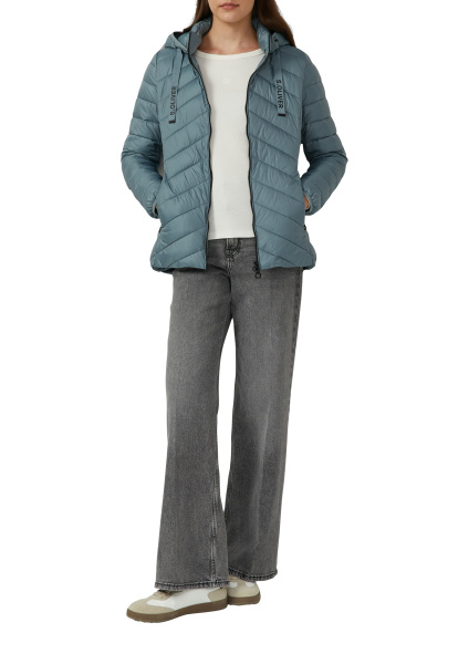 Стеганая куртка со съемным капюшоном S.Oliver