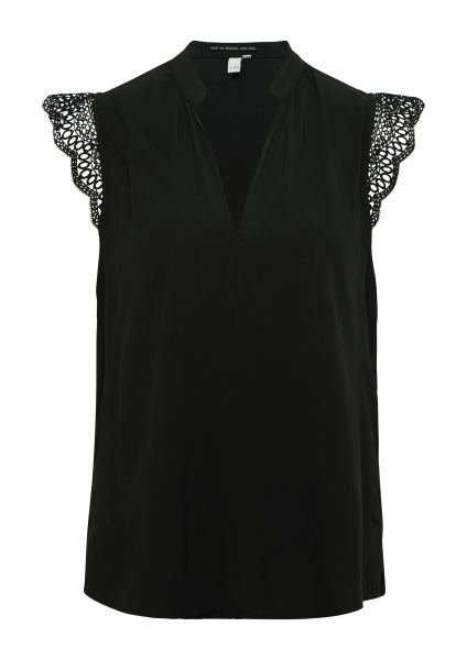 Блузка-топ с кружевными рукавами S.Oliver QS