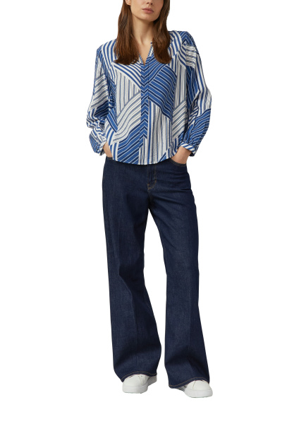 Блуза из вискозы c принтом S.Oliver