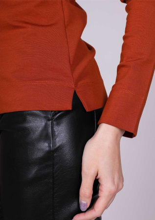 Лонгслив с капюшоном Comma 