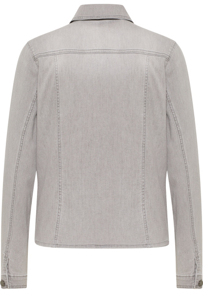 Джинсовая куртка серого цвета Barbara Lebek