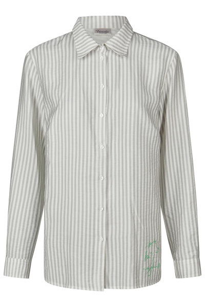 Блуза из вискозы c оригинальной спинкой Lebek (Лебек)