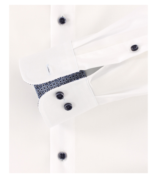 Белая бизнес-сорочка Modern fit Casa Moda