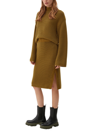 Вязаная юбка из смесовой шерсти S.Oliver