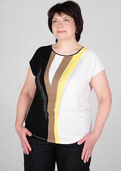 Футболка из вискозы Barbara Lebek