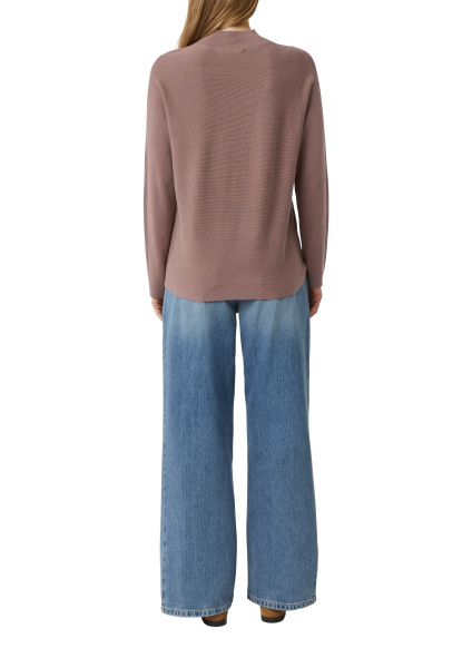 Джемпер с рукавом 3/4 пыльная роза Comma