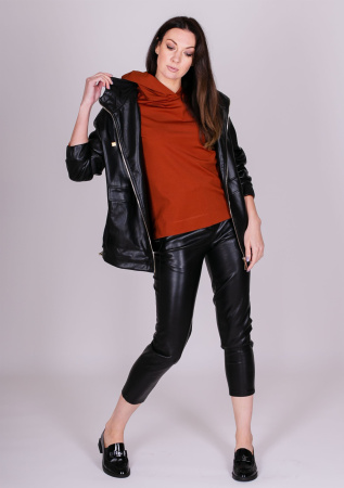 Лонгслив с капюшоном Comma 