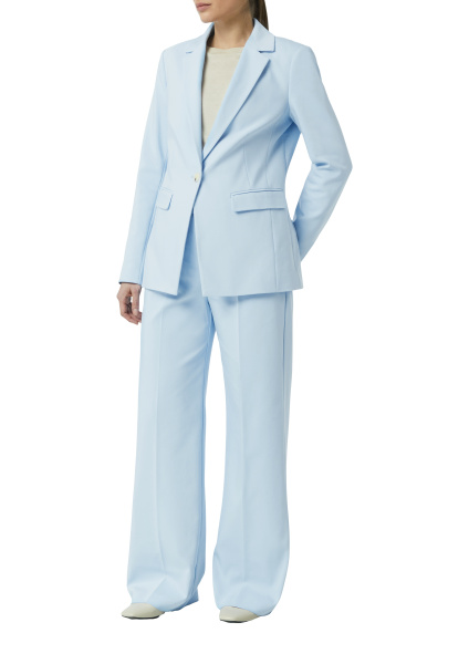 Элегантный жакет голубого цвета Comma