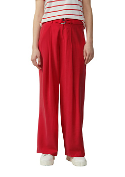 Широкие брюки из вискозной смеси с тканевым поясом S.Oliver 