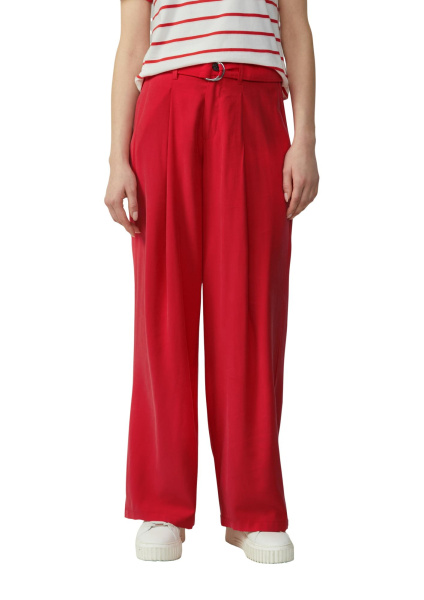 Широкие брюки из вискозной смеси с тканевым поясом S.Oliver 