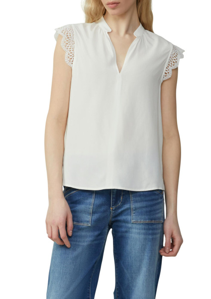 Блузка-топ с кружевными рукавами S.Oliver QS