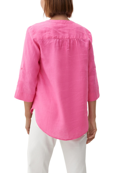 Льняная блузка с защипами S.Oliver