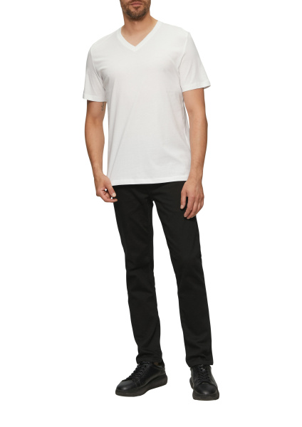 Джинсы черные зауженные S.Oliver