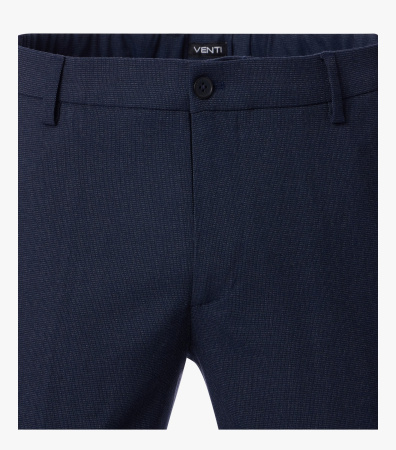 Классические брюки темно-синего цвета Venti