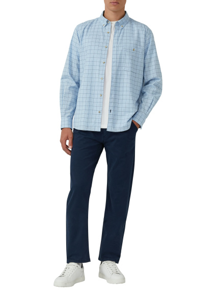 Хлопковая сорочка в клетку S.Oliver