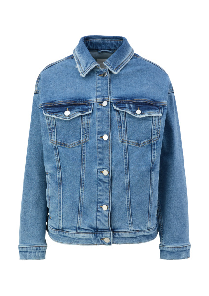 Джинсовый жакет свободного кроя S.Oliver