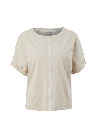 Хлопковая блуза-футболка  Comma Ci