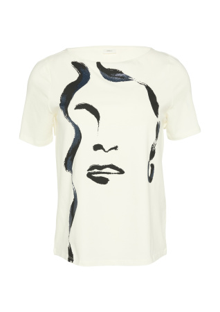 Футболка с оригинальным принтом S.Oliver