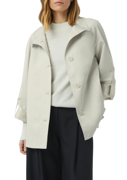 Плащ А-образной формы с отложными рукавами Comma