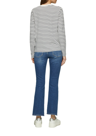 Лонгслив в темно-синюю полоску S.Oliver