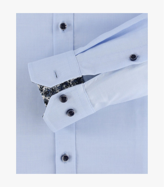 Бизнес-сорочка голубого цвета приталенная Venti