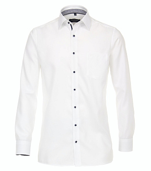 Белая бизнес-сорочка Comfort fit Casa Moda