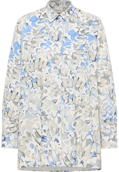 Удлиненная хлопковая блуза на пуговицах Barbara Lebek